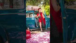 Step into the 1950s for a shoot 📸👠#pinup #pinupphotograpy #vintage #lakenonaphotographer