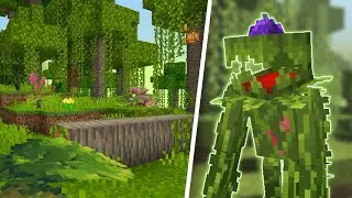 МОД НА ОБНОВЛЕНИЕ ДЖУНГЛЕЙ В MINECRAFT BEDROCK | ОБЗОР МОДА ДЛЯ МАЙНРАФТА