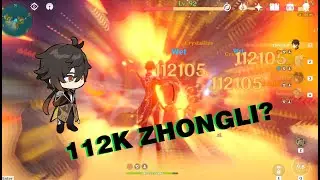 Zhongli Showcase 112k burst