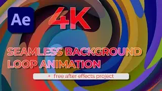 4K | Seamless | Pastel Colors Gradient | Background | Loop Animation