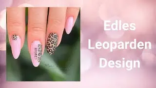 Edle Leo-Look Nägel | Mimi made it