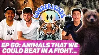 ANIMALS WE COULD TAKE ON IN A FIGHT! LIONS, BEARS, WOLVES… | GOODFRIENDS PODCAST
