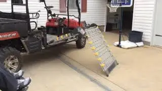 Ranger Side-by-Side with Powered Roll-A-Ramp for Wheelchair Access