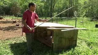 Building an Inexpensive Goat Shelter