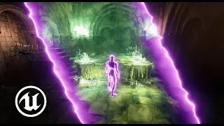 Beyond the Veil: Crafting Ethereal Ambiance with UE5 Postprocess
