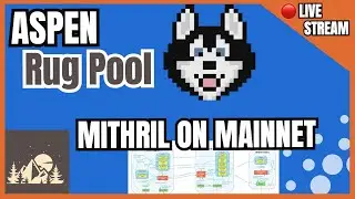 ASPEN Rug Pool | Mithril on Mainnet  | USDA Delay | Cardano Q&A Live Stream!