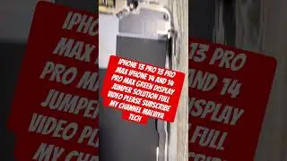 how to iphone 13 pro 13 pro max green screen solution