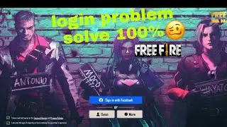 how to solve login problem in free fire