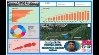 How to create google dashboard | How to share google dashboard |