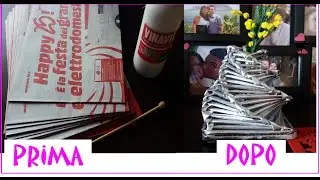 CANNUCCE DI CARTA  VASO - TUTORIAL - RICICLO CREATIVO - FAI DA TE - BY VALE-JK