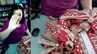 Merry Christmas! Make a wreath with me