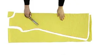 ✅In 10 Min Very Easy A-Line Dress Cutting and Sewing with Less Fabric
