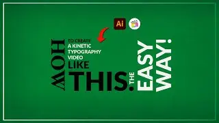 How to Create a Kinetic Typography Video - The Easy Way (Tips & Tricks) - 