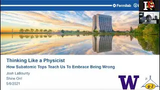 Shine On! Educational Downlink | Thinking Like A Physicist - Josh LaBounty (6-8)