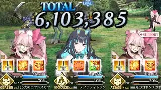 [FGO] Triple Bunny Farming Team (Summer Tlaloc)