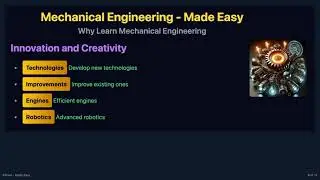 🚗 ✈️ ⚙️  🚀 Why Learn Mechanical Engineering? Discover the Power of Innovation and Problem-Solving ⚙️