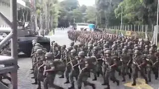 Ensaio para a posse de Bolsonaro como presidente