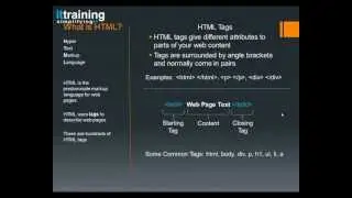 HTML and CSS overview
