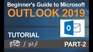 Microsoft outlook 2019: Beginner's Guide complete tutorial in Urdu / Hindi | Part 2 - 3 | Sycho Fix