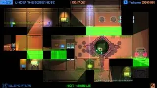 Stealth Bastard Deluxe - The Teleporter Chambers X-8 Speed Run
