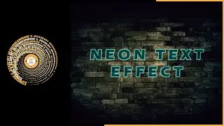 PS 46 ~ How to Create Neon Text Effect In Photoshop | English | Sinhala | #2023 #trending