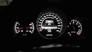 Mercedes C63 AMG звук выхлопа (стандарт)