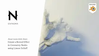 Create a Reveal Effect in Blender Geometry Nodes using Linear Falloff