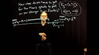 How Close Do I Have To Get To The Moon To Be Pulled Harder By Its Gravity Than Earth's?