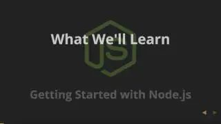 [Getting Started with Node.js] Lesson 1 Introduction