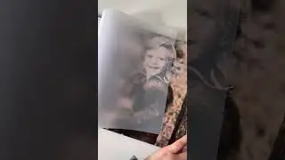 Сімейна фотокнига Standart Unibook 30*30 у велюрі з фотовставкою на акрилі