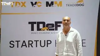 We hosted Michael Amar, General Partner at v3ntures, to #TDeFiStartupHouse in Dubai.