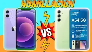 iPhone 11 vs Galaxy A54 En 2024 ¿CUAL VALE LA PENA?