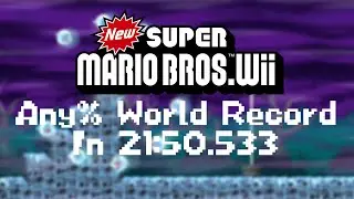 [Former World Record] New Super Mario Bros. Wii Any% Speedrun In 21:50.533