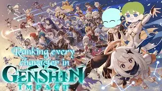 Ranking Every Character in Genshin Impact [1.0-2.2] (Creepercraftguy and Megacomet)