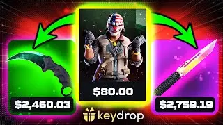 KEYDROP KASA SAVAŞI KELEBEK VERDİ! Keydrop Promo Code 2024