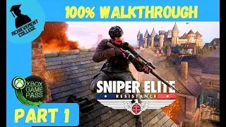 Sniper Elite Resistance - 100% Walkthrough Part 1