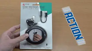 Sologic Mini Microphone With USB-C Adapter Lavalier