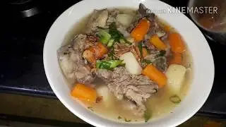 Sup Tulang Daging Sapi