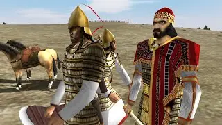 Pharaon Сети отражает атаку хеттской армии Тальми Шаррума. Египтяне против хатти.