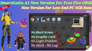 New Smartgaga Best Version For Low End PC 1GB Ram | Best Smartgaga Version For Free Fire | 