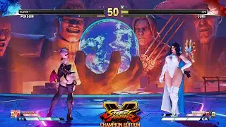 Street Fighter V: CE Poison vs Juri PC Mod #4