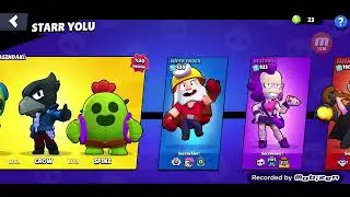 Brawl Stars Değişik Karakterleri Denedik