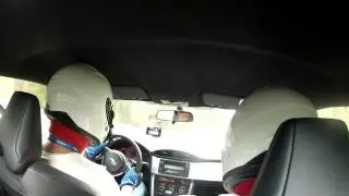 BRZ in-car onboard , Bikernieki 09 Aug 2012