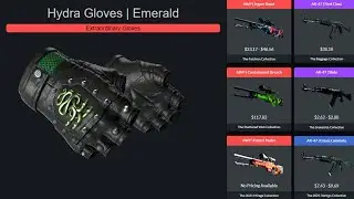 HYDRA GLOVES - EMERALD | COMBOS SKINS