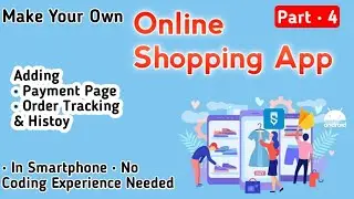 How to make Shopping App in Sketchware | Easy Tutorial, No coding, make in smartphone