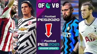 PES 2020 ACTUALIZADO AL 2021 | OPTION FILE DEFINITIVO V8