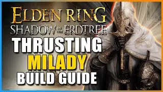 Elden Ring THE BEST Build To CRUSH The DLC With? INSANE Poise Damage! Milady Light Greatsword Build