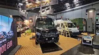 New for 2025! Robeta Adonis 540 campervan on Mercedes Sprinter base.