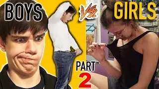 Boys vs Girls Gender Secrets Pt. 2 - Are these relatable?