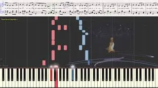 Синий иней (Синяя песня) (Easy)(Ноты и Видеоурок для фортепиано) (piano cover)